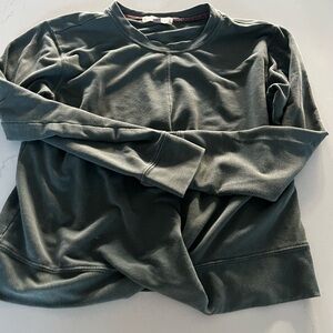 Women's Long Sleeved Twist-Front Sweatshirt